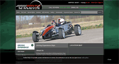 Desktop Screenshot of driving-experience-uk.co.uk
